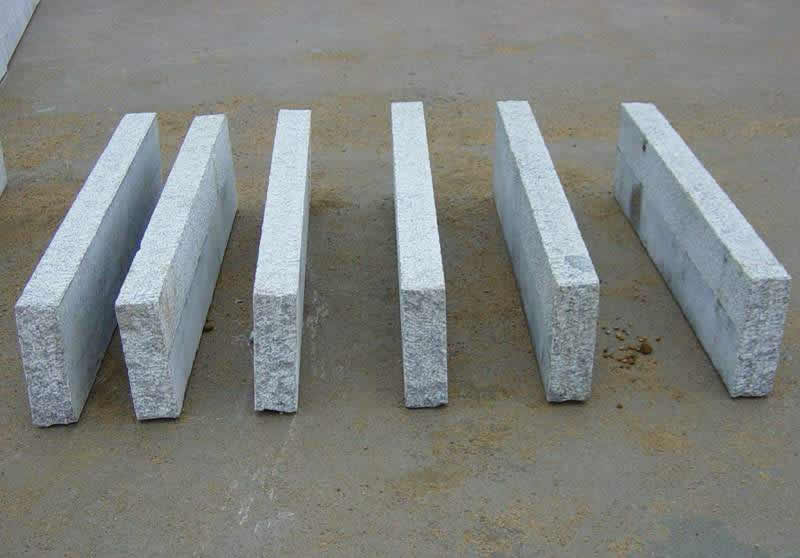 B6 kerbs, sawn processing