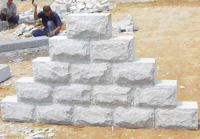 wall stone, natural cleft